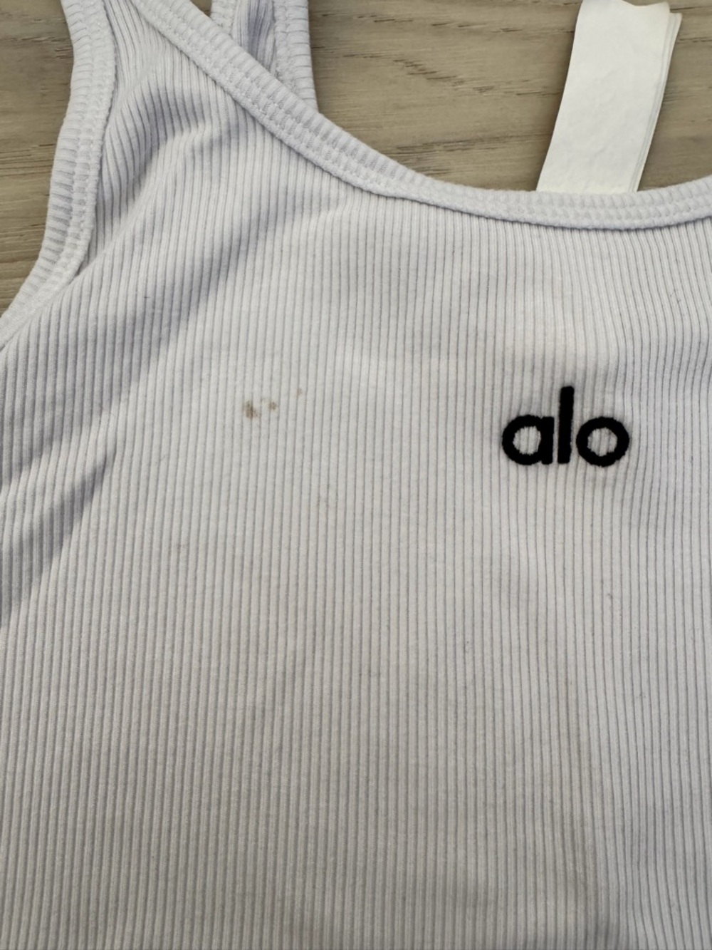 Alo Ribbed Prosper Tank - Picture 2 of 4